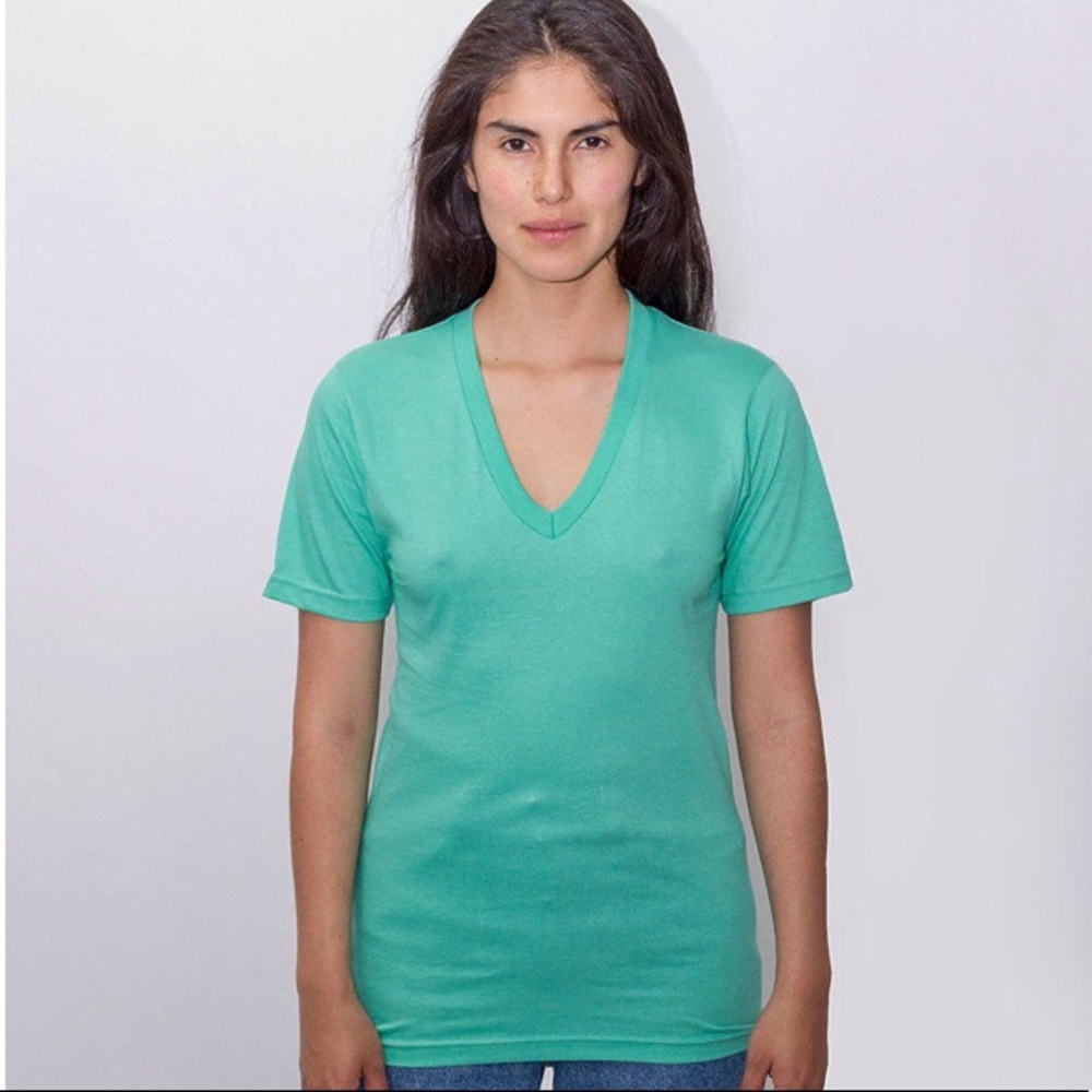 American Apparel V neck t-shirt
